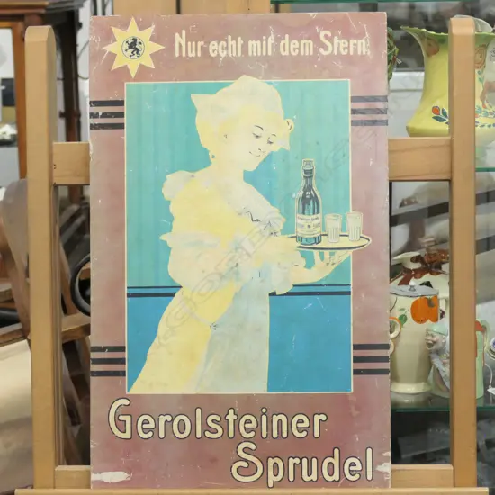 GERMAN DRINKING SIGN