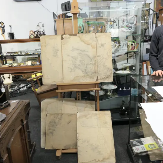 SEVEN NAUTICAL CHARTS OF NORTH ISLAND PORTS