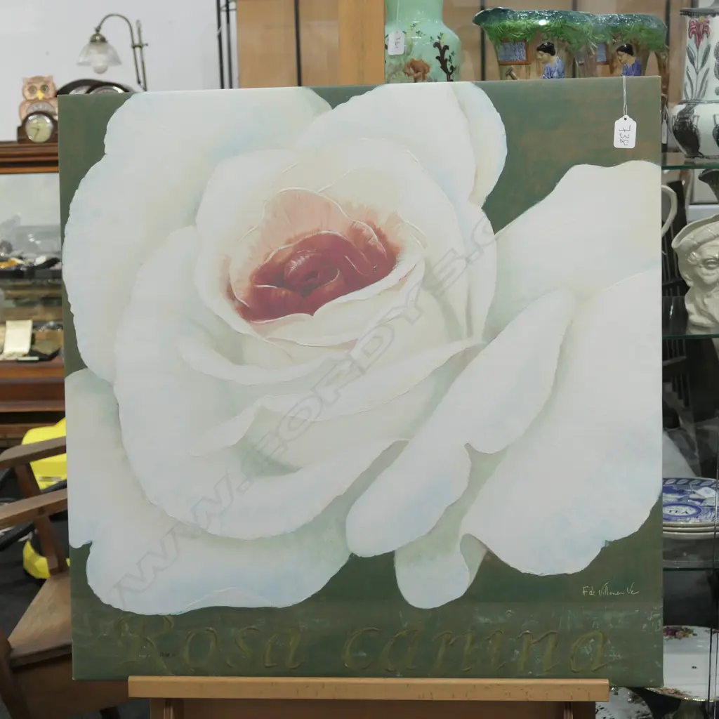 'ROSA CANINA I' GICLEE ART PRINT BY VILLENEUVE Image 1++