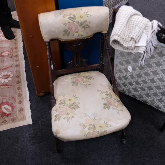 EDWARDIAN NURSING CHAIR