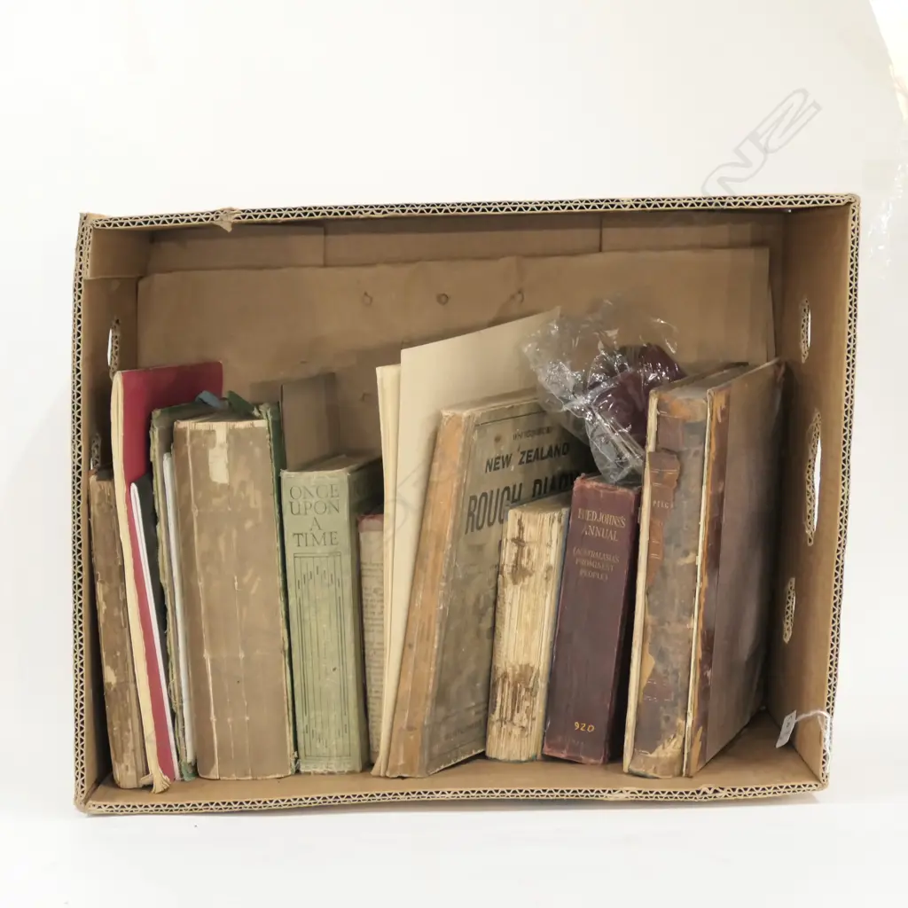 LOT ASST ANTIQUE BOOKS Image 1++