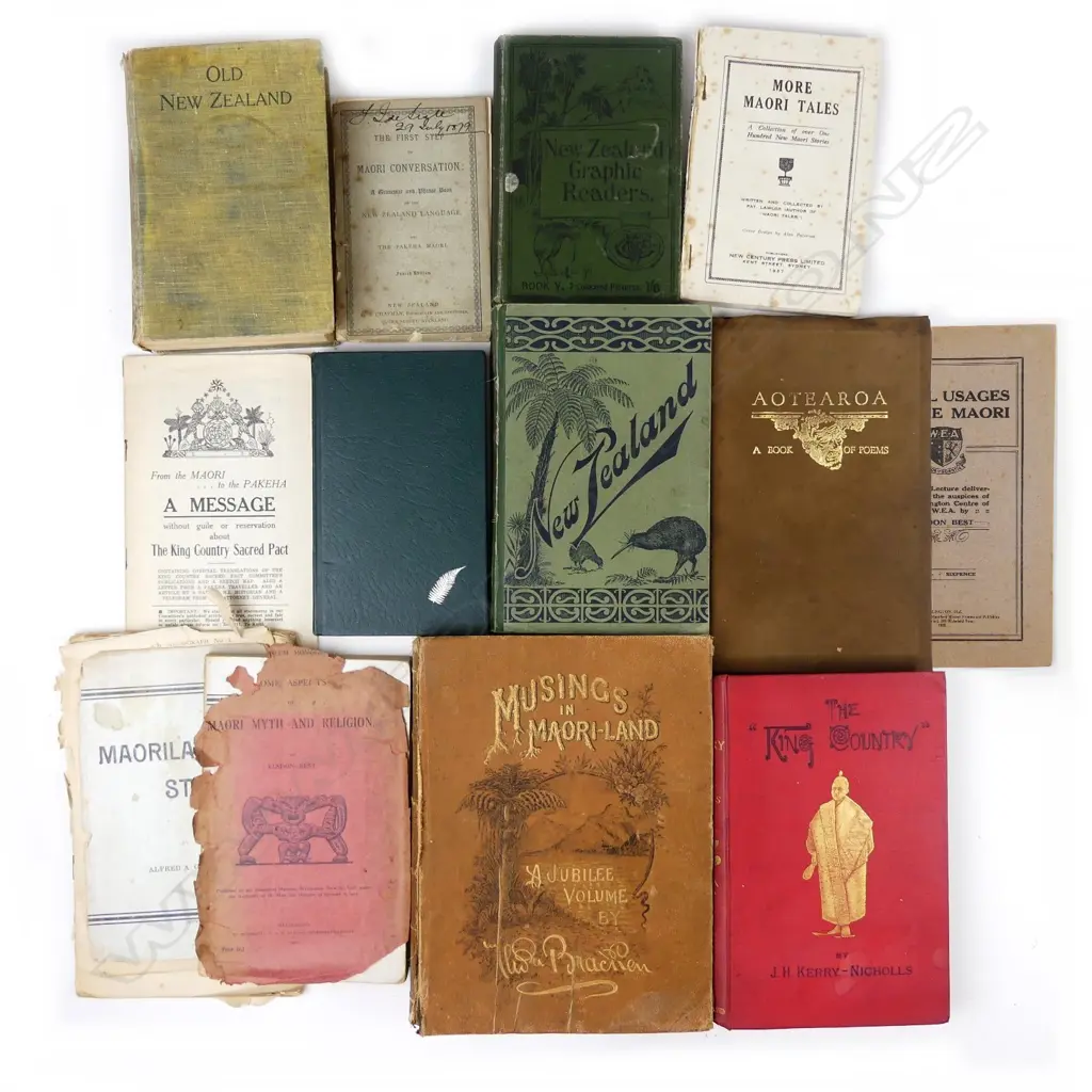 ASST BOOKS ON N.Z, THE KING COUNTRY ETC Image 1++