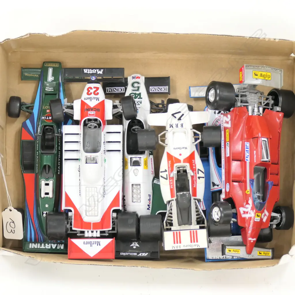 6 ASST FORMULA ONE MODEL RACING CARS L 170 MM Image 1++