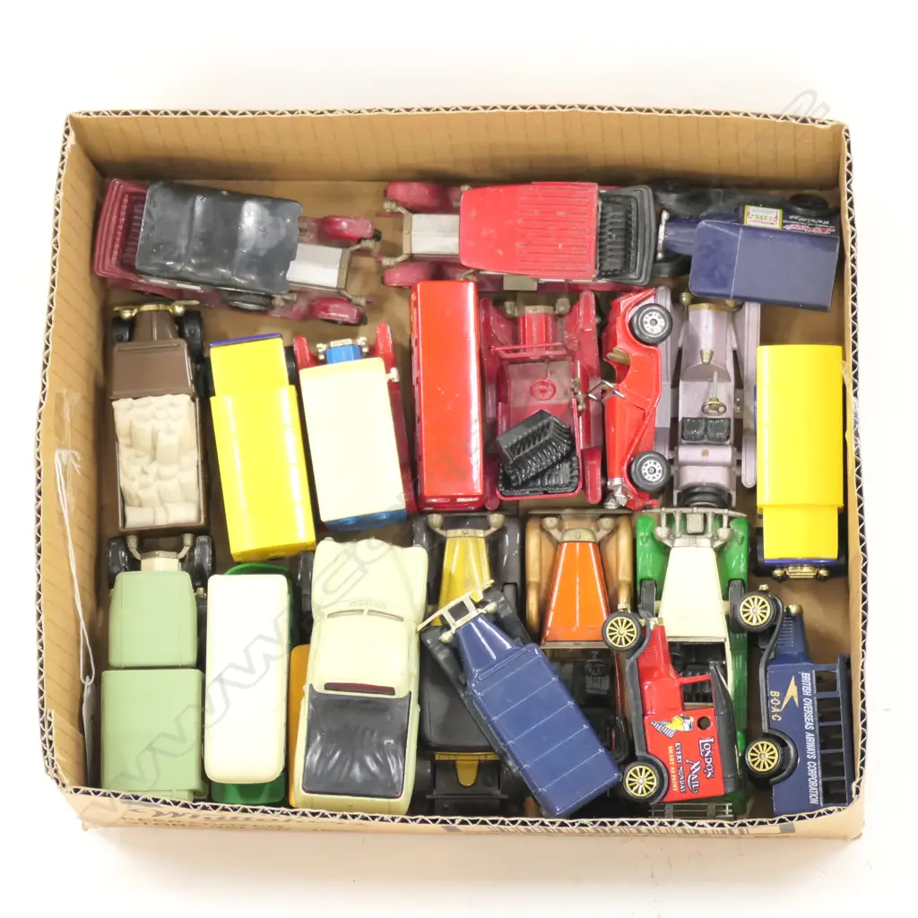 LOT ASST MATCHBOX + OTHER DIE CAST CARS APPROX 21 Image 1++