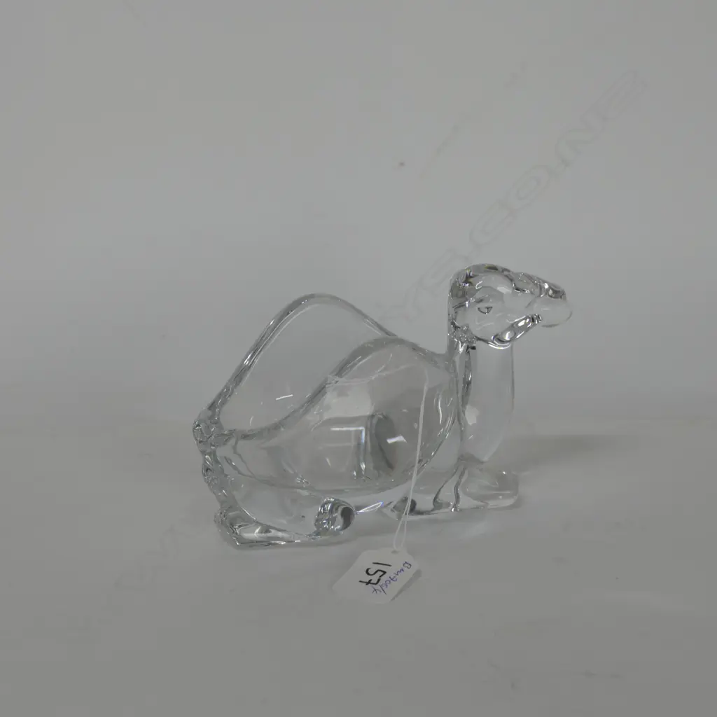 FRENCH CRYSTAL CAMEL L 180 MM Image 1++