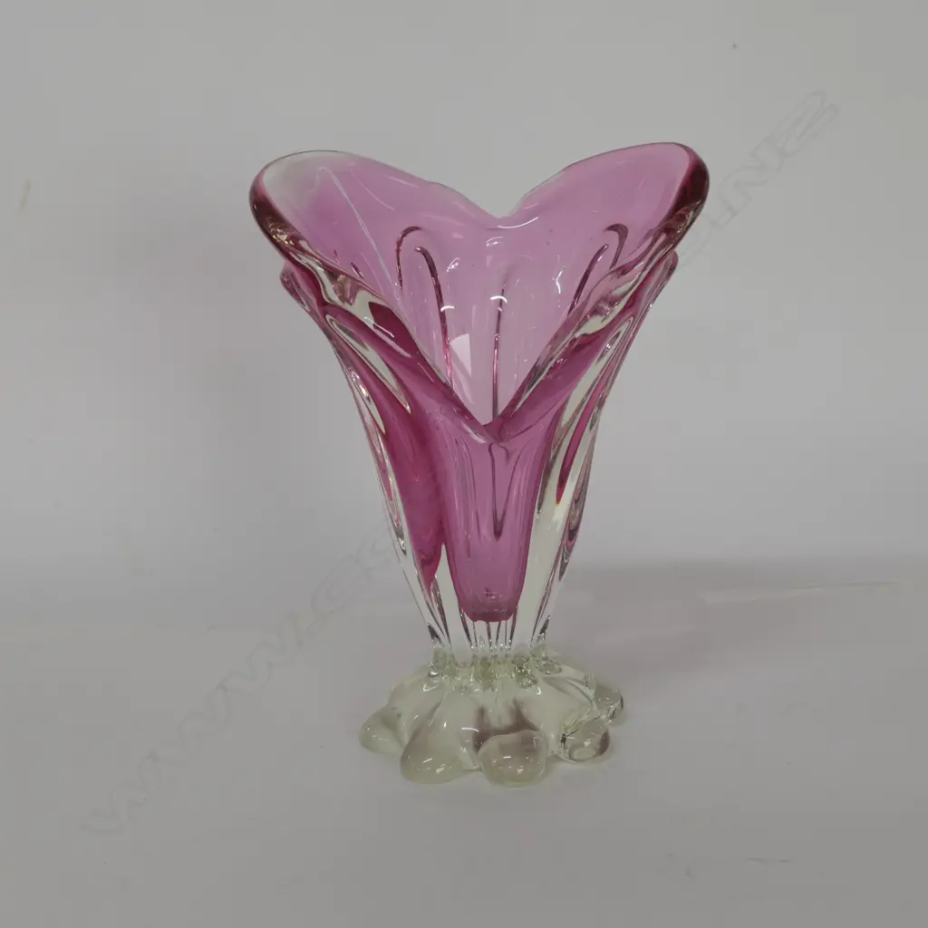 RETRO MURANO ART GLASS VASE H. 220MM Image 1++