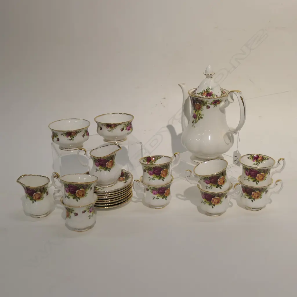 21 PIECE ROYAL ALBERT OCR ENGLISH BONE CHINA Image 1++