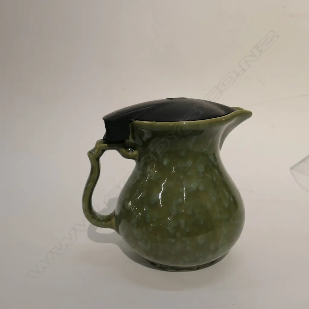 1950'S  TEMUKA ELECTRIC KETTLE GREEN BLUE SPONGE Image 1++
