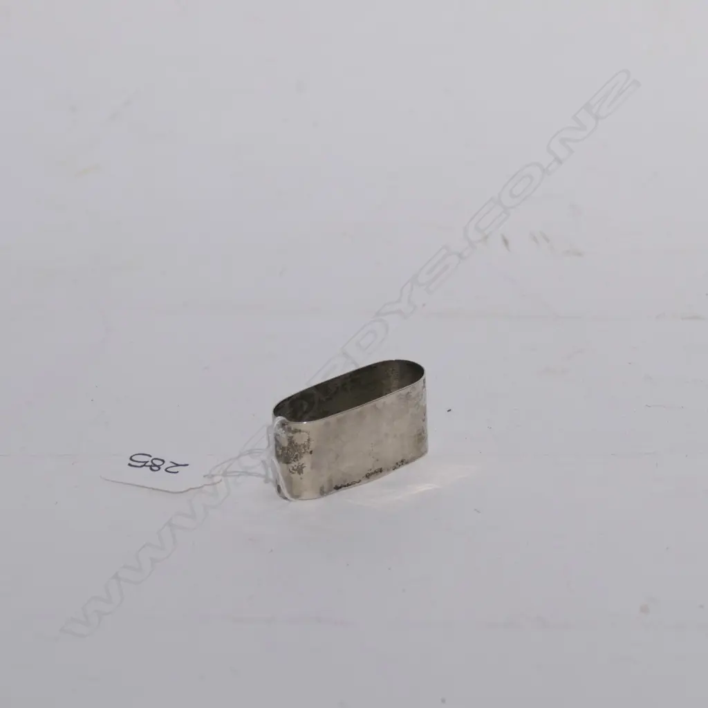 STG SILVER NAPKIN RING, 19G Image 1++