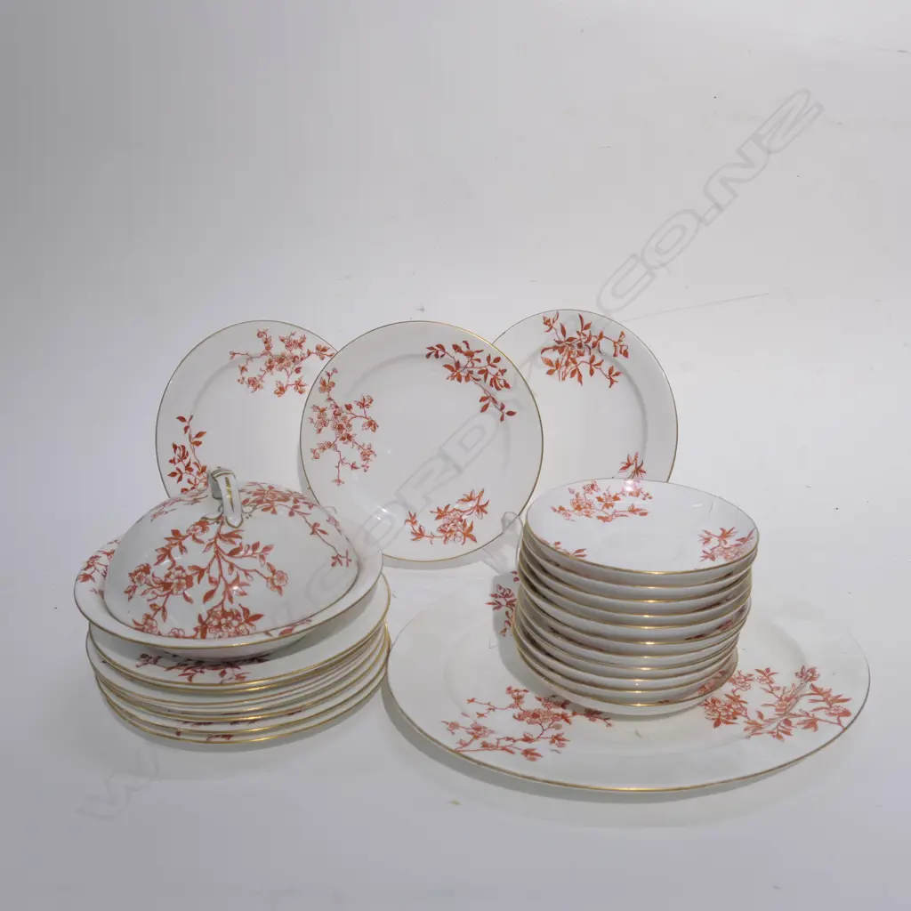 PART 19TH C. RCD TABLEWARE DISH L. 330MM Image 1++