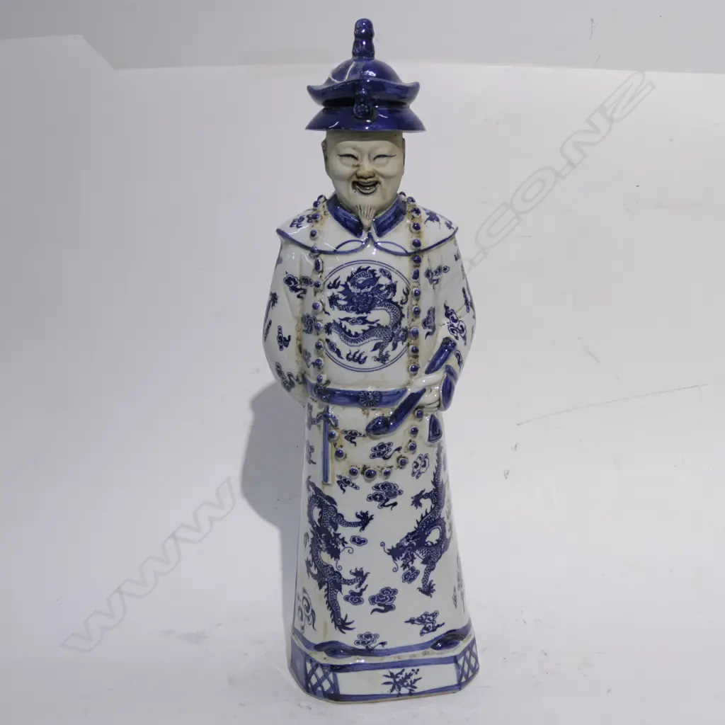 B + W CHINESE FIGURE H. 540MM Image 1++