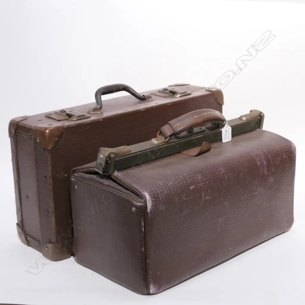 VINTAGE CASE + GLADSTONE BAG Image 1++