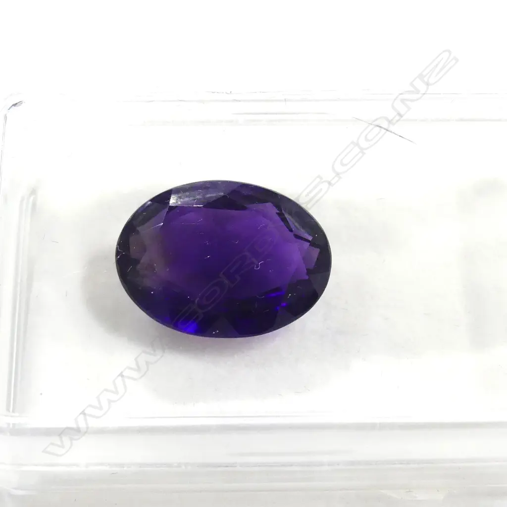 15CT AFRICAN AMETHYST 19 X 14MM Image 1++