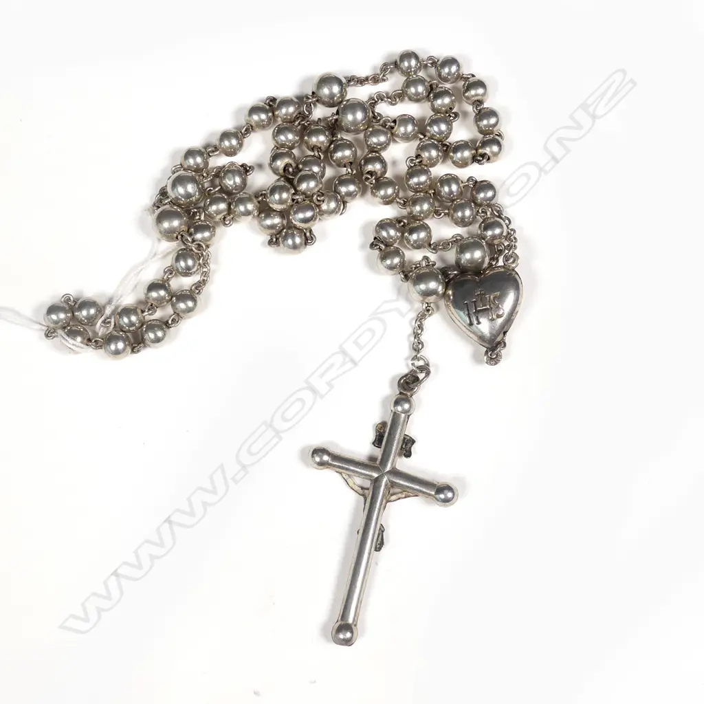 SILVER ROSARY Image 1++