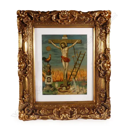 A Victorian religious print