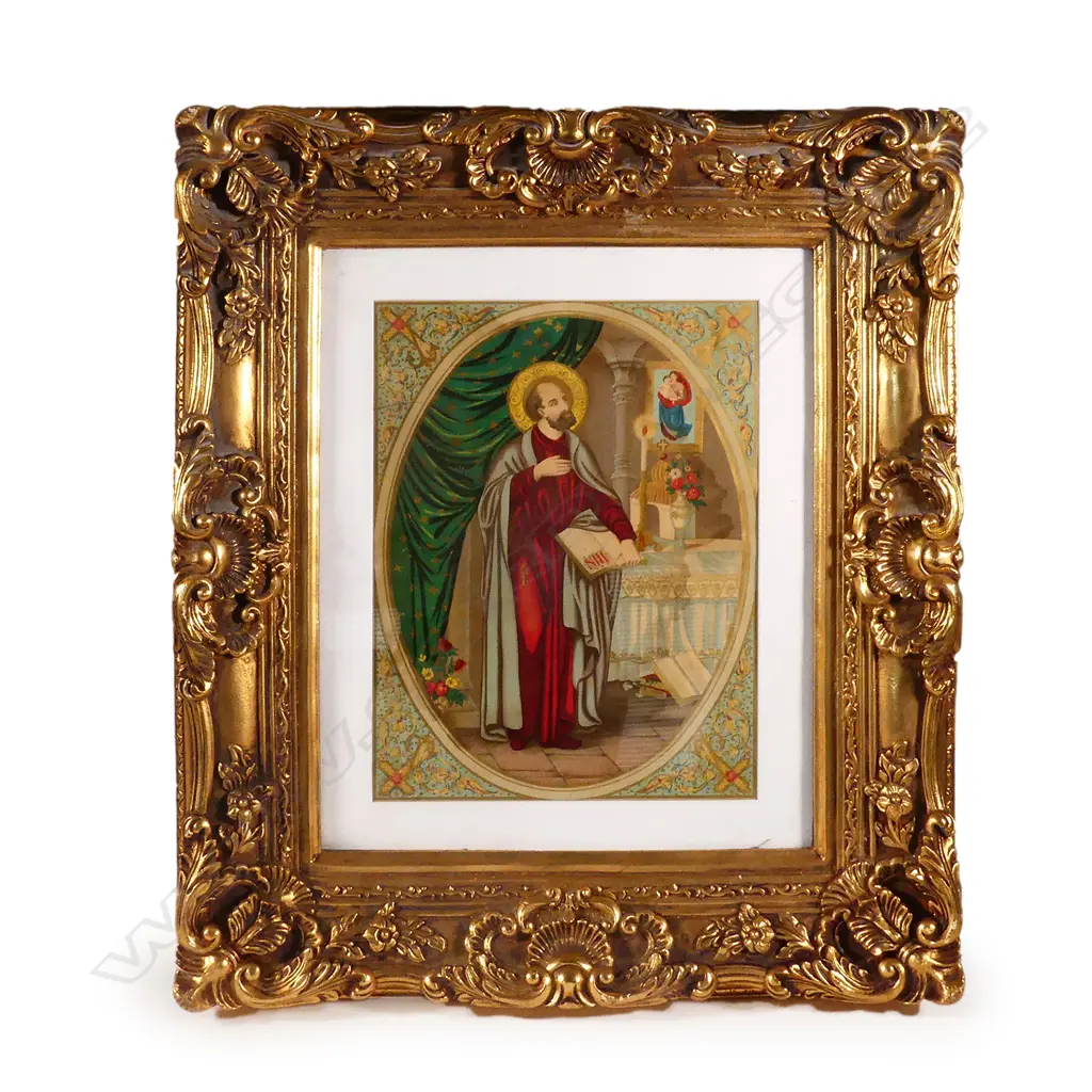 A Victorian religious print Image 1++