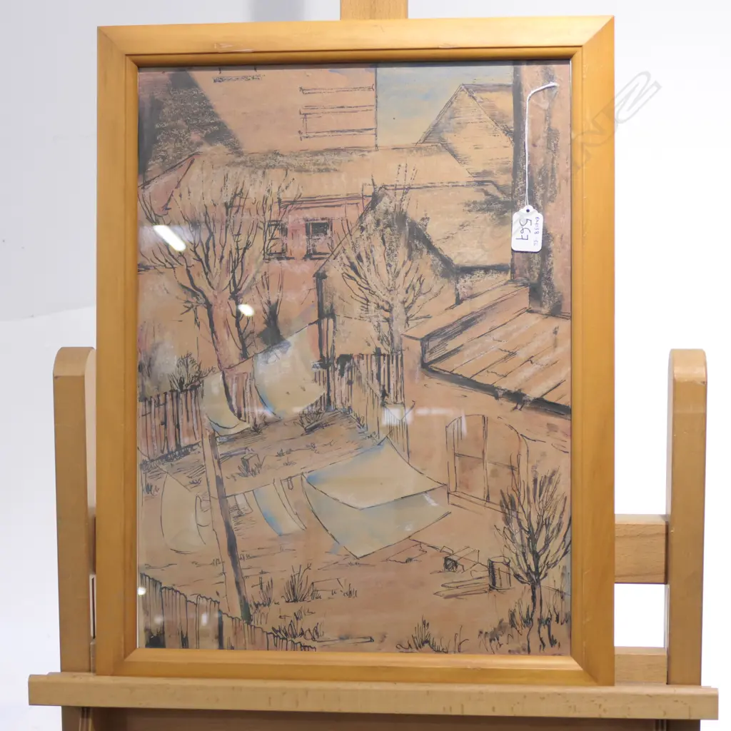 JOHN ASH - UNTITLED WATERCOLOUR  Image 1++