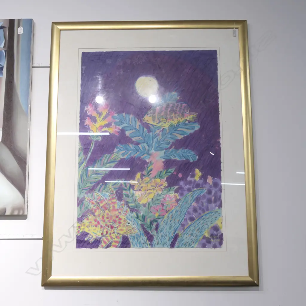 G MALPAS PASTEL FISH 1230 X 930 Image 1++