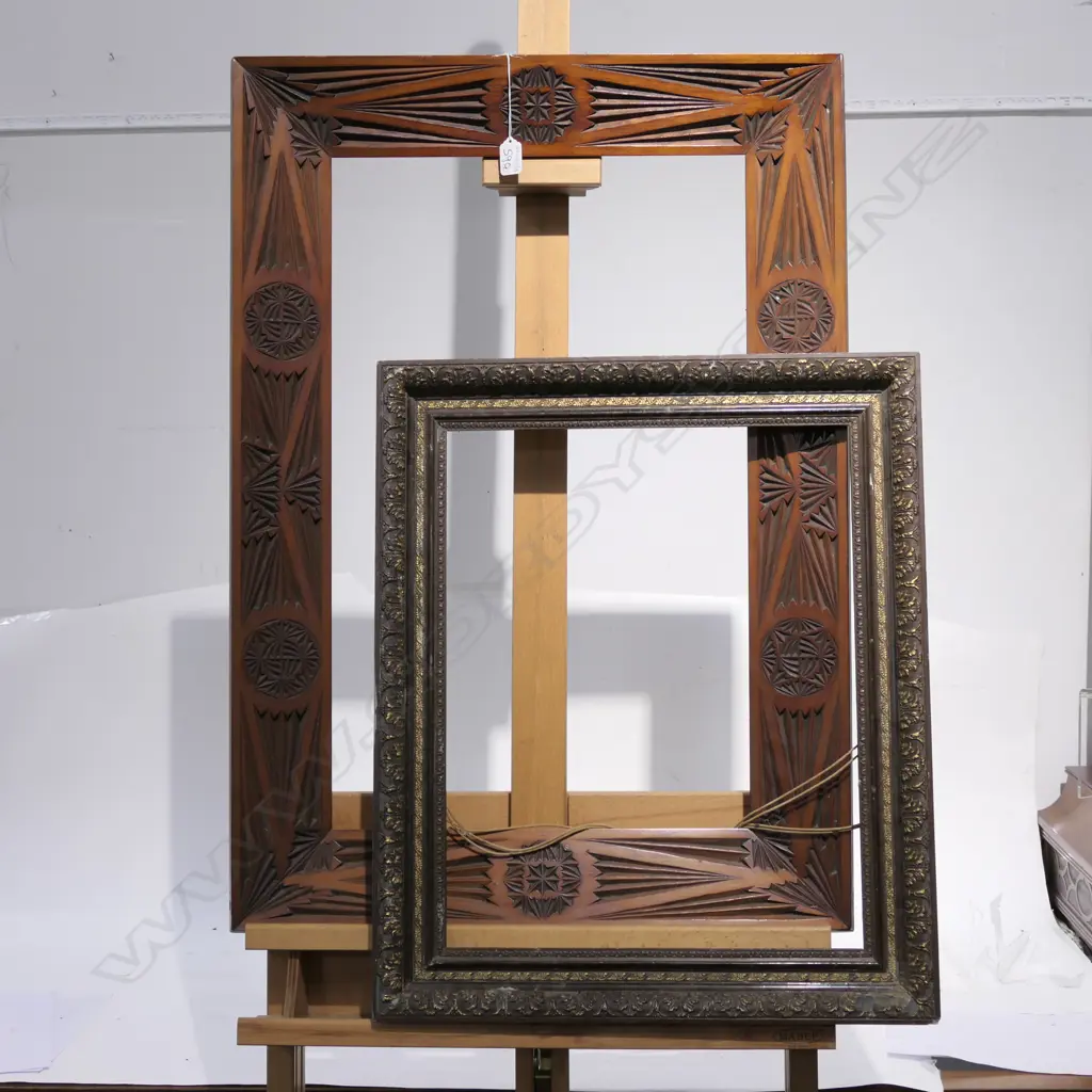 CHIP CARVED FRAME + ANOTHER 870 X 700MM Image 1++