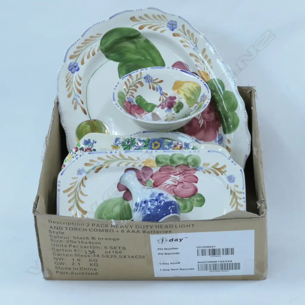 BELLE FIORE, ENG. 'PART DINNER SET' Image 1++