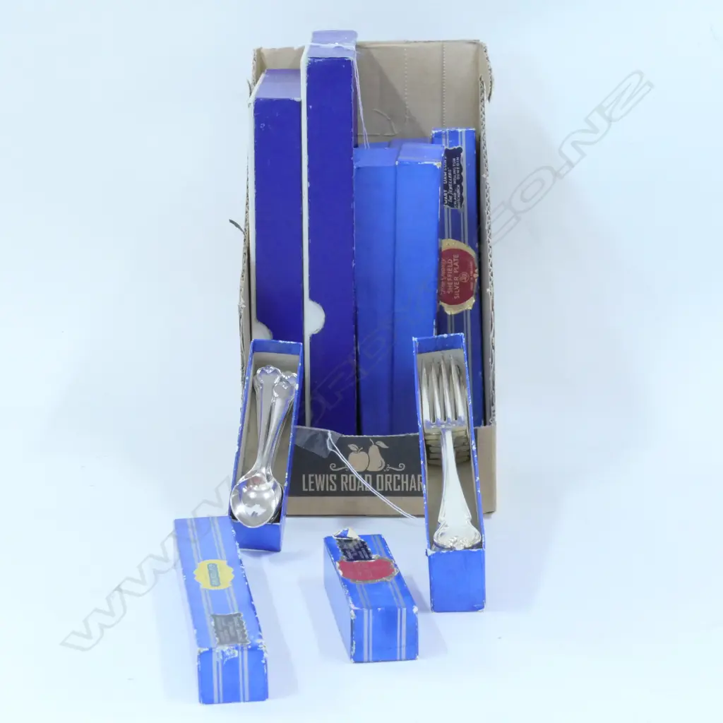 EPNS 7 BOX SETS OF CUTLERY(LEWIS ROSE LTD) Image 1++