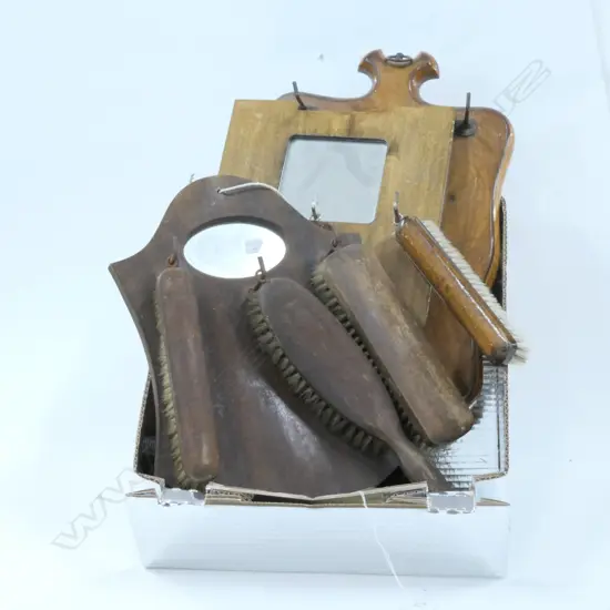 THREE 1930'S BRUSH SETS