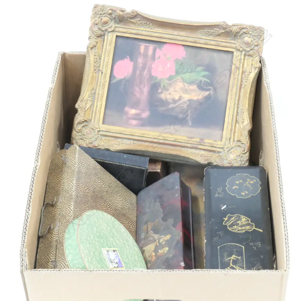 LOT ASST 30'S BOXES PRINT ETC Image 1++