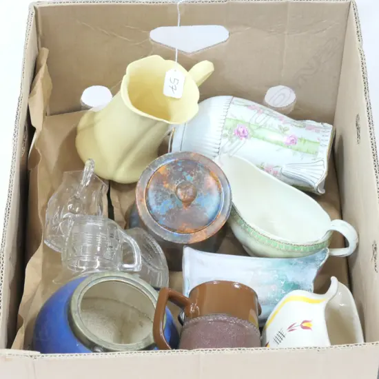 ASST VICTORIAN AND 30'S JUGS ETC