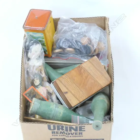 LOT ASST VINTAGE GAMES / DOLLS / SKITTLES ETC