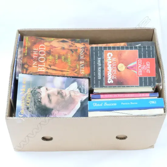 ASSTD RUGBY BOOKS ETC 