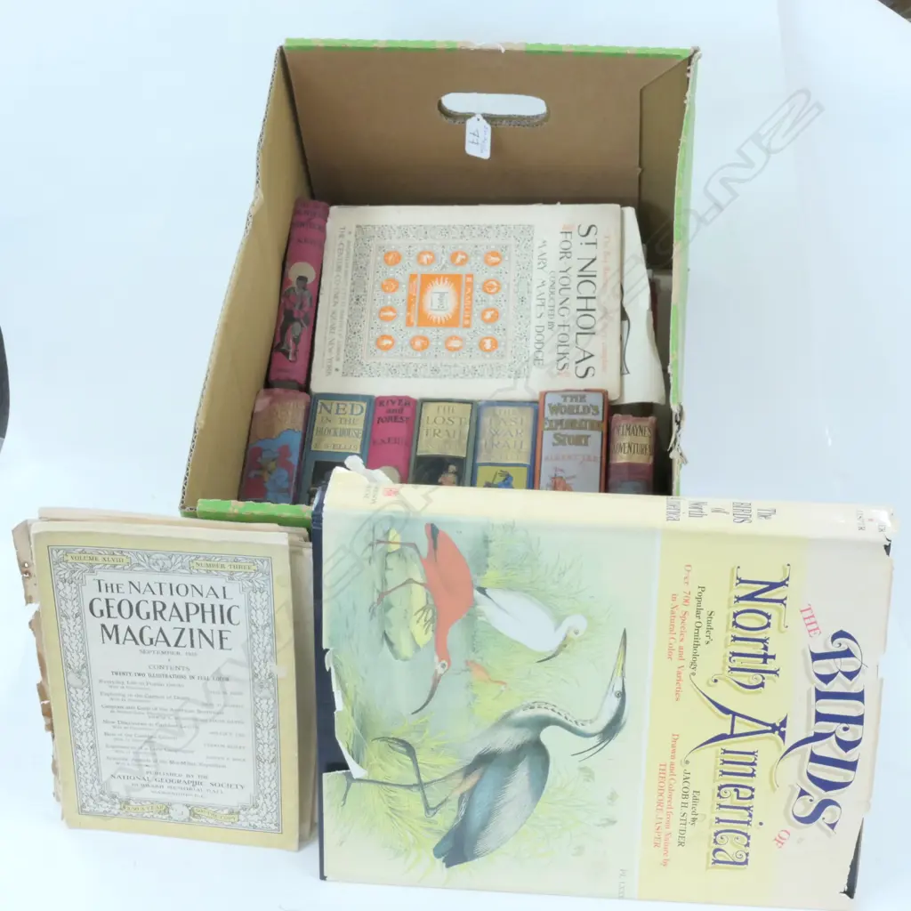 EDW. BOOKS / GEOGRAPHIC + BIRD BOOK Image 1++