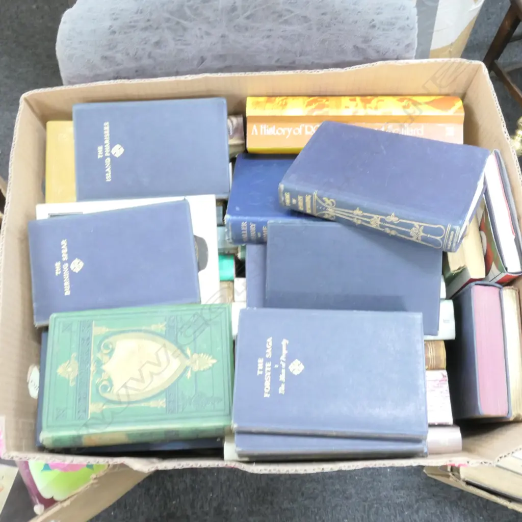 3 BOXES ASST BOOKS INCL. REFERENCE / HISTORY ETC Image 1++