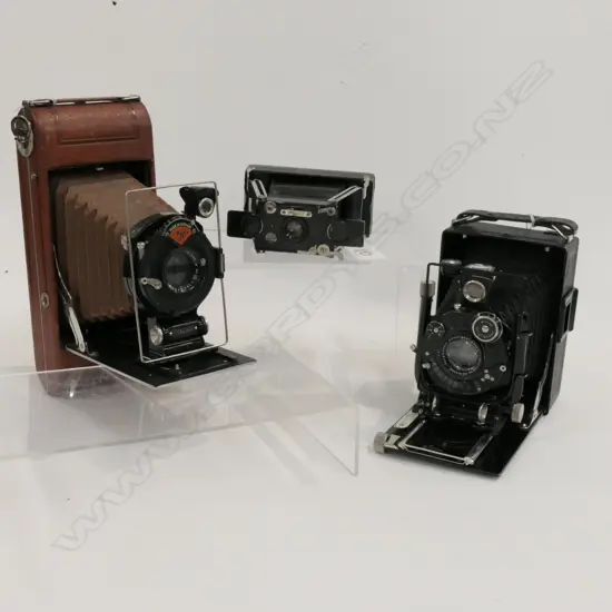 THREE CAMERAS - ENSIGN, AGFA, VOIGTLANDER