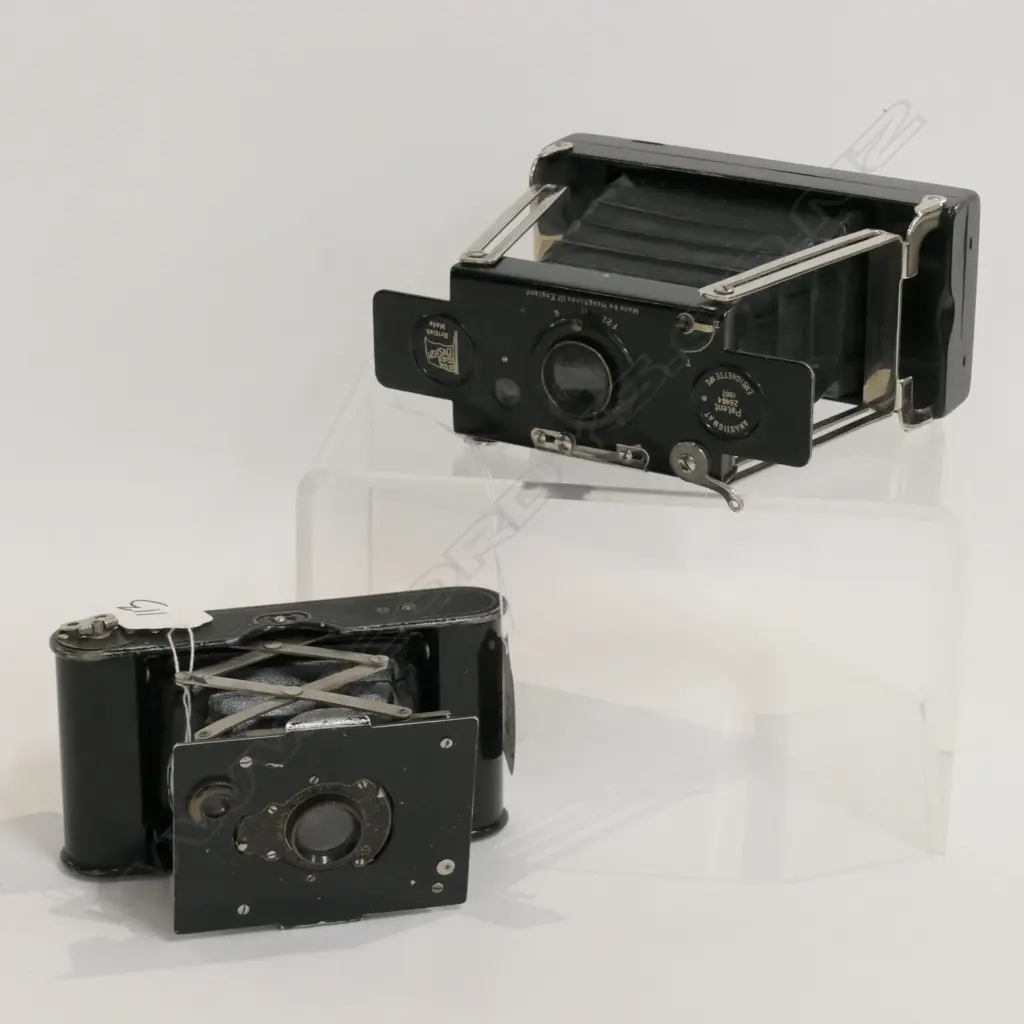 TWO FOLDING CAMERAS - ENSIGN & KODAK Image 1++