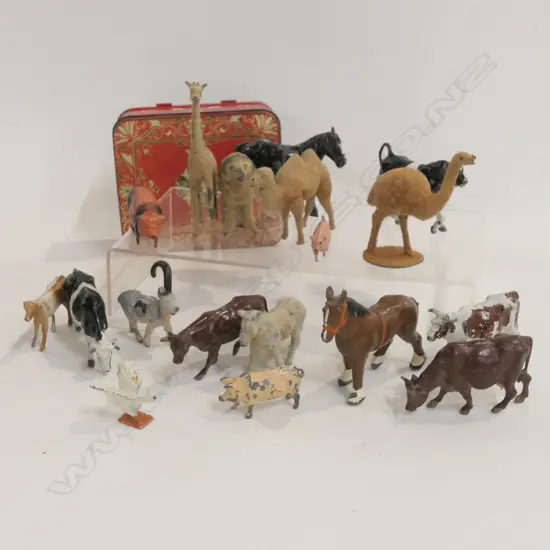SEL. OLD BRITAINS LEAD FARM ANIMALS ETC