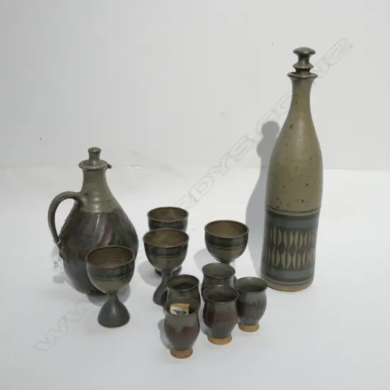 SLLAY EDEN + ARNAUD BARRAUD WINE FLASKS AND BEAKERS AND GOBLETS H 480 MM