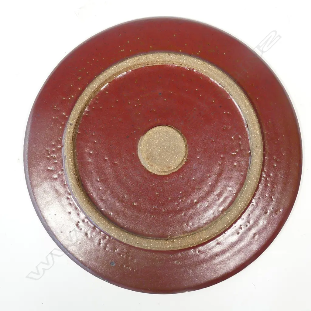 LARGE MIREK SMISEK STONEWARE CHARGER, Image 1++