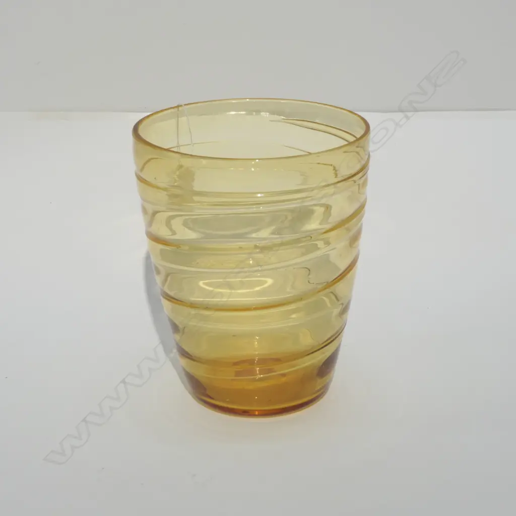 WHITEFRIARS AMBER VASE H. 230MM Image 1++