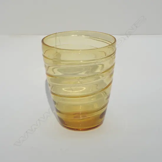 WHITEFRIARS AMBER VASE H. 230MM