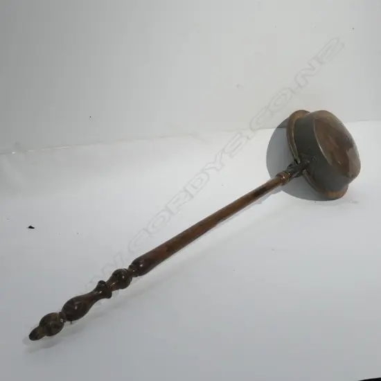 VICT. COPPER BED WARMER 