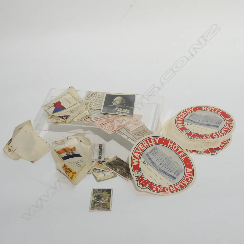 BAG OF CIG. CARDS ETC. ; & OTHER GROUP Image 1++