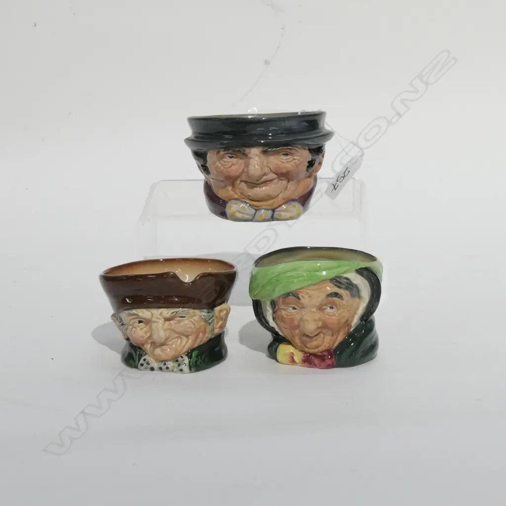 THREE R/D CHARACTER JUGS SUGAR BOWLS Image 1++