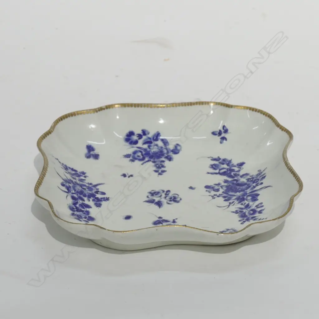 EARLY B&W WORCESTER DISH Image 1++