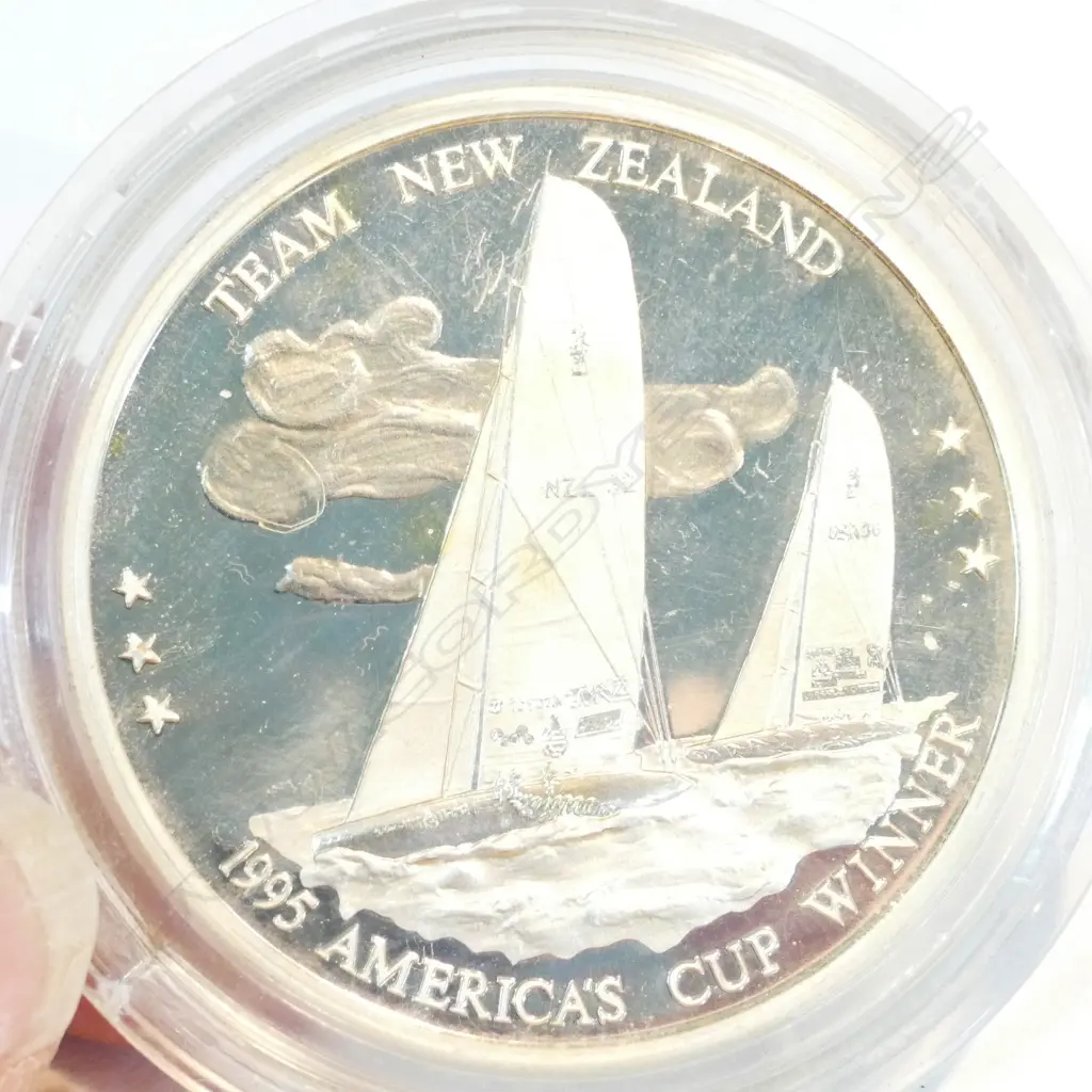 SILVER 1995 AMERICA'S CUP 78GM Image 1++