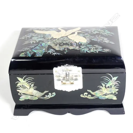KOREAN SHELL INLAID JEWELLERY BOX