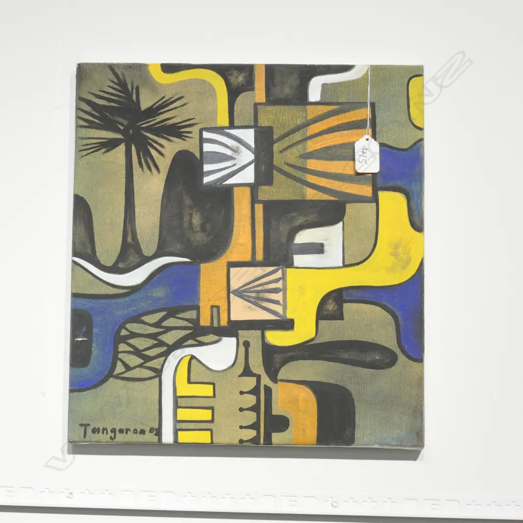 MAHIRIKI TANGAROA ACRYLIC ON CANVAS S+D 08 340 X 370 MM  Image 1++