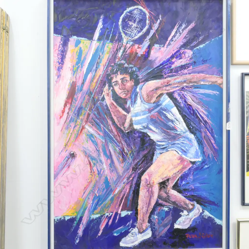 OIL BY PETER FISHER - 'SUSAN DEVOY' Image 1++