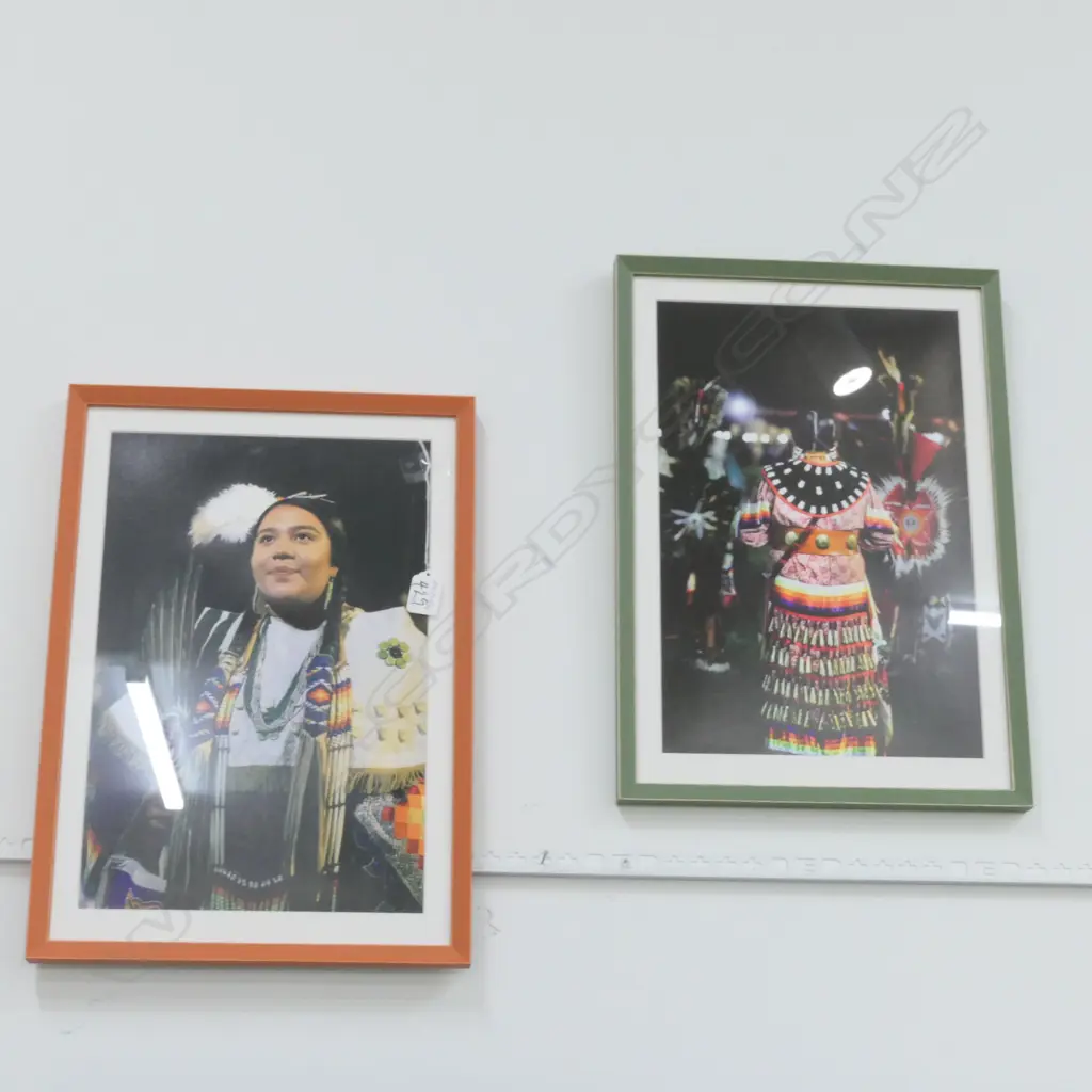 JULIANA BROWN EYES 2 COLOURED PHOTOS 450 X 320 MM Image 1++