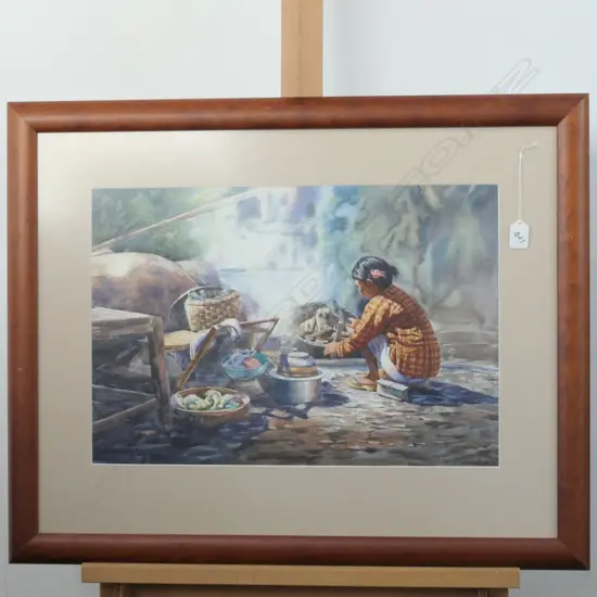 SOELIN AUNG - W/C GIRL COOKING