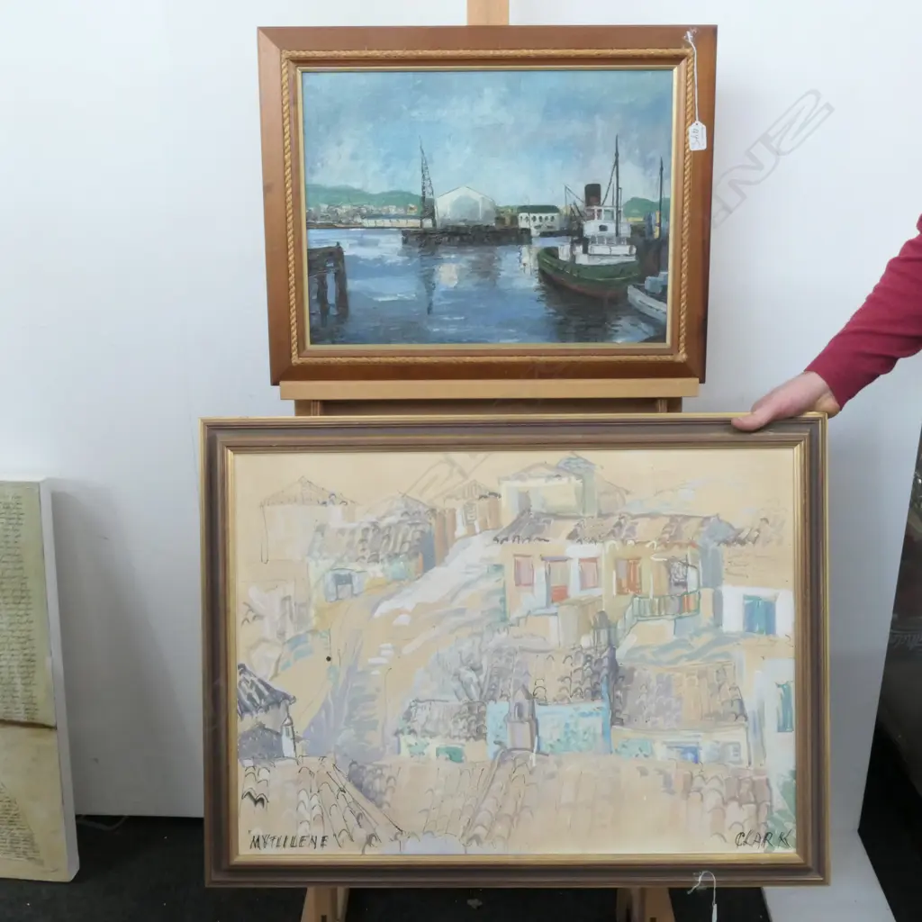 LANDSCAPE BY CLARK + OIL BOATS BY THOMPSON Image 1++